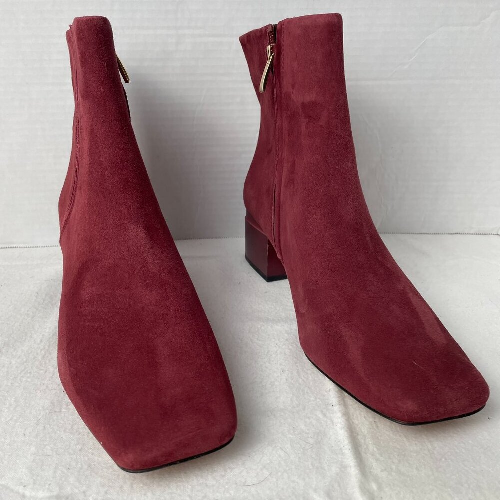 Franco Sarto Suede Ankle Bootie